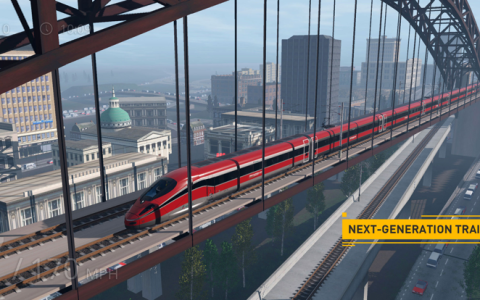 【苹果IOS游戏推荐】超真实的火车驾驶经验，选择合适的速度完成驾驶任务，带给乘客最舒适的体验——模拟火车3